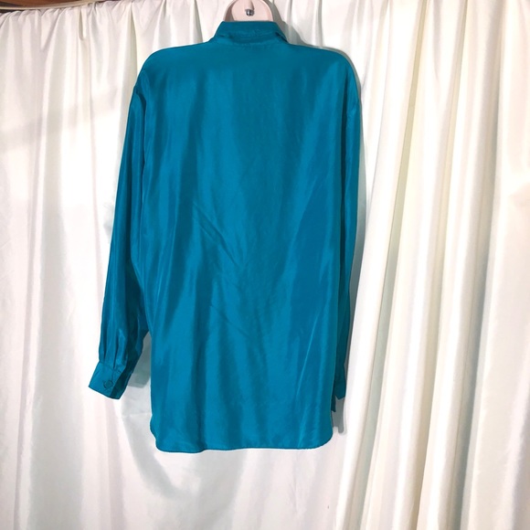 Long 100%silk top - Picture 4 of 5